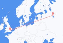 Flights from London, the United Kingdom to Cherepovets, Russia