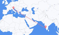 Flyrejser fra Kannur, Indien til Forli, Italien