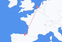 Flights from Vitoria-Gasteiz, Spain to Ostend, Belgium