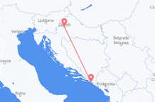 Flyreiser fra Dubrovnik, Kroatia til Zagreb, Kroatia