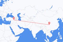 中国出发地 成都市飞往中国目的地 巴特曼的航班