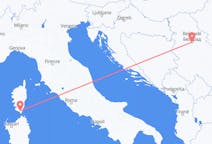 Flights from Figari to Belgrade