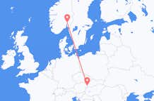 Flights from Bratislava to Oslo