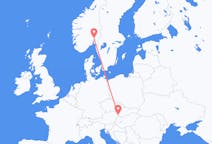 Flights from Bratislava, Slovakia to Oslo, Norway