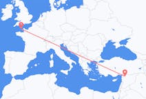 Flyreiser fra Aleppo, til Guernsey