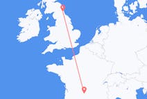 Flights from Aurillac, France to Newcastle upon Tyne, the United Kingdom
