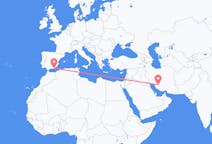Vluchten van Shiraz, Iran naar Almeria, Spanje
