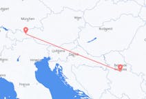 Lennot Belgradista Innsbruckiin