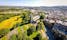 Photo of aerial view of Lancaster, a city on river Lune in northwest England, UK.
