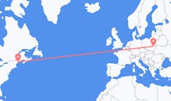 Flyreiser fra Rockland, USA til Lublin, Polen
