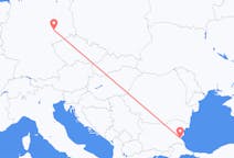 Flyreiser fra Leipzig, Tyskland til Burgas, Bulgaria
