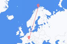 Flights from Hasvik to Zurich