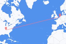 Flyg från Nashville, USA till Amsterdam, Nederländerna