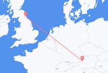 Flights from Newcastle upon Tyne to Salzburg