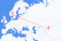 Flights from Almaty to Oslo