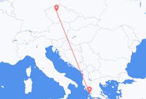 ギリシャのプリベザよりから、チェコのプラハまでのフライト