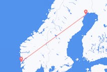 Flyg från Stord till Luleå