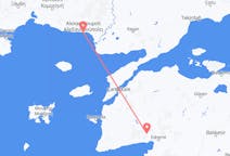Flyreiser fra Edremit, til Alexandroupolis