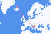 Flights from Akureyri, Iceland to Tirana, Albania