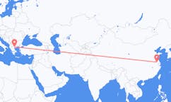 Flights from Yangzhou, China to Thessaloniki, Greece