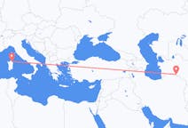 Flights from Ashgabat to Olbia