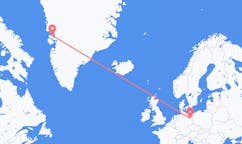 Flyreiser fra Berlin, Tyskland til Qaarsut, Grønland