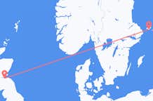 Flights from Mariehamn to Edinburgh