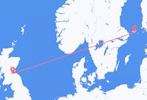 Flyg från Mariehamn till Edinburgh