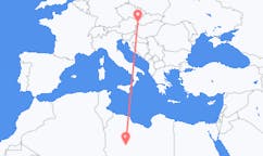Flyrejser fra Sabha, Libyen til Bratislava, Slovakiet