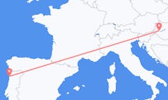 เที่ยวบิน จากเฮวิซ, ฮังการี ไปยัง โปร์ตู, โปรตุเกส