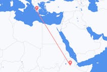 出发地 埃塞俄比亚出发地 德西目的地 希腊卡拉马塔的航班
