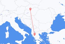 Vluchten van Ioannina naar Boedapest