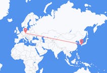 Flyreiser fra Kitakyushu, Japan til Dresden, Tyskland