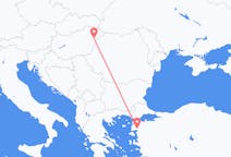 Flyrejser fra Edremit til Debrecen