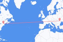 Flights from Lebanon, the United States to Iași, Romania
