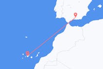 Flyreiser fra Santa Cruz de Tenerife, Spania til Granada, Spania