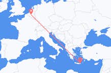 Vols de Sitía, Grèce à Bruxelles, Belgique