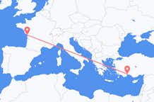 Flyrejser fra La Rochelle til Antalya