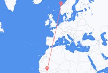 Flyreiser fra Bamako, til Ålesund