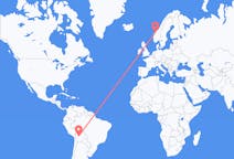 Flights from Cochabamba, Bolivia to Molde, Norway