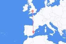 Flights from Bournemouth, England to Murcia, Spain