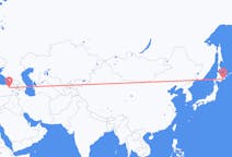 Flights from Kushiro, Japan to Erzurum, Turkey