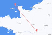 Flights from Tours, France to Alderney, Guernsey