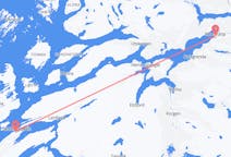 Flyreiser fra Sandnessjøen, Norge til Mo i Rana, Norge