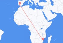 Flights from Vilankulo, Mozambique to Seville, Spain