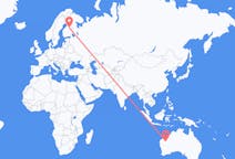 Flights from Newman, Australia to Kajaani, Finland