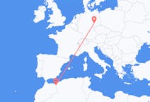 モロッコのから ウジダ、ドイツのへ ライプツィヒフライト