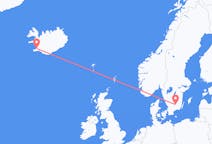Flights from Växjö to Reykjavík
