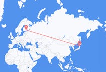 Flights from Odate, Japan to Lappeenranta, Finland