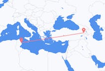 Flyg från Monastir, Tunisien till Iğdır, Turkiet